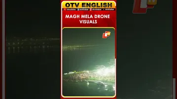 Drone Visuals: Magh Mela At Triveni Sangam, Uttar Pradesh