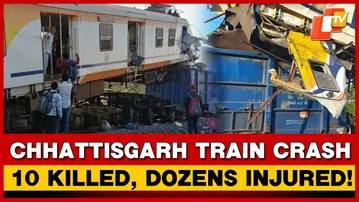 Ten Dead, Several Injured As Passenger Train Collides With Goods Train Near Bilaspur | OTV