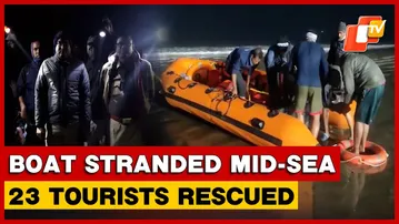 Boat Carrying 23 Jagannath Pilgrims Stranded Mid-Sea Near Digha, All Rescued