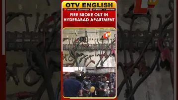 Fire Breaks Out At Maitrivanam Apartment In Hyderabad, Students Rescued