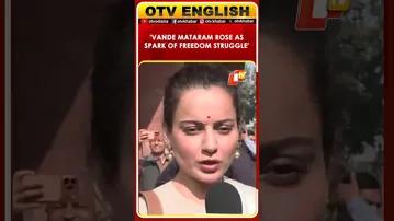 Kangana Ranaut Hails Vande Mataram’s Role In Freedom Struggle, Slams Congress Omissions