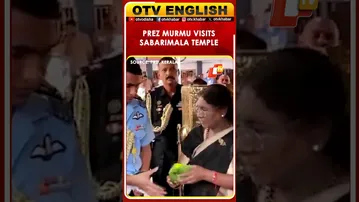 President Droupadi Murmu Offers Prayers At Sabarimala Temple In Kerala