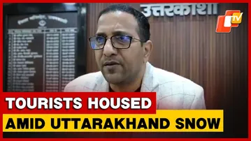 Uttarakhand Snowfall Disrupts Traffic, Tourists Housed Safely
