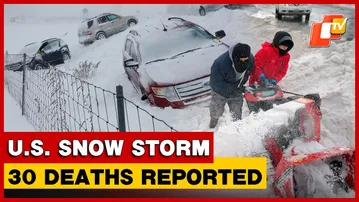 U.S. Snow Storm: At Least 30 Deaths Reported As Thousands Shiver Without Electricity