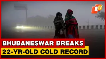 Cold Wave Tightens Grip on Odisha, Bhubaneswar Breaks 22-Year-Old Record, Yellow Waring Issued