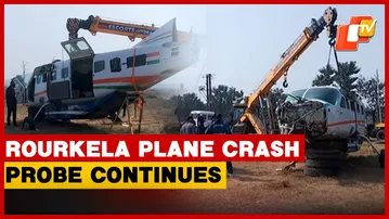 Rourkela Plane Crash Probe Continues As Engine To Be Sent To Canada For Analysis