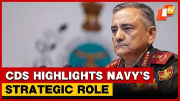 Gen Chauhan Tells INA Cadets To Focus On Technology, Joint Operations & Professional Excellence