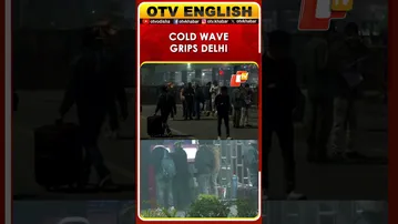 Cold Wave Grips Delhi; Visuals From Anand Vihar Railway Station