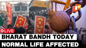 🔴LIVE | Bharat Bandh Throws Normal Life Out Of Gear In Odisha