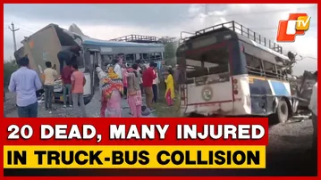 Telangana Tragedy: 20 Dead In Horrific Truck–Bus Collision