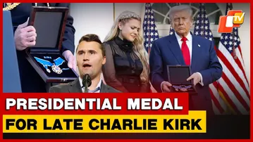 Trump Awards Late Charlie Kirk With Presidential Medal For Freedom