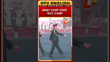 General Upendra Dwivedi Visits NCC Republic Day Camp 2026 In Delhi