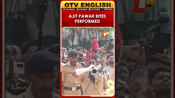 Last Rites Of Maharashtra Deputy CM Ajit Pawar In Baramati