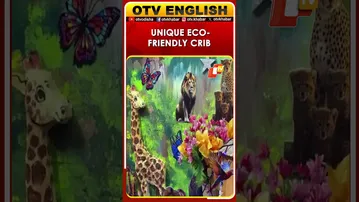 Unique Christmas Crib Setup In Thoothukudi Using Recycled Materials