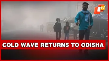 Cold Wave Returns To Odisha, Mercury Falls Across Districts