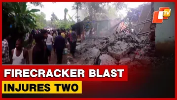 Two Injured In Massive Firecracker Unit Explosion In Mayurbhanj