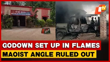 Kalahandi Contractor’s Godown Torched, SP Rules Out Maoist Involvement | Odisha