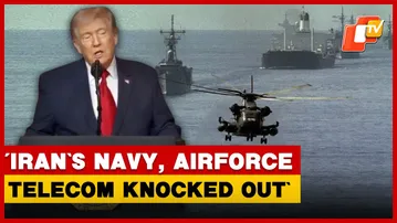 Iran’s Navy, Air Force, Telecommunication Knocked Out: US President Donald Trump | OTV