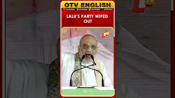 Amit Shah In Bhagalpur: After First Phase, Lalu’s Party Has Been Wiped Out From Bihar