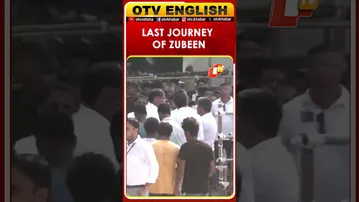 Emotional Goodbye: Massive Crowd Attends Last Rites Of Zubeen Garg