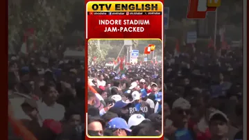 Holkar Stadium Jam-Packed For India Vs New Zealand 3rd ODI