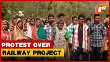 Railway Project Sparks Fresh Protest In Odisha | OTV