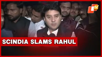 Scindia Hits Back At Rahul Gandhi, Says ‘Public Has Replied’