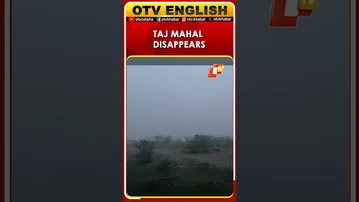 Taj Mahal Disappears In Agra Due To Dense Fog