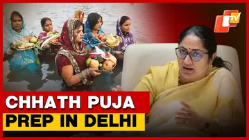 Delhi CM Lifts Chhath Puja Ban On Yamuna River, Announces 17 Model Ghats And Full Arrangements
