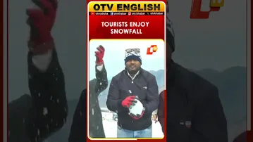 Tourists Enjoy Fresh Snowfall In Bhaderwah Valley