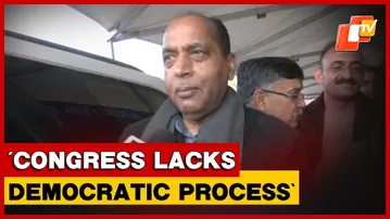 Jairam Thakur Compares BJP & Congress Party Processes