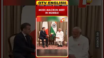 Prime Minister Modi And President Macron Hold Bilateral Meeting In Mumbai