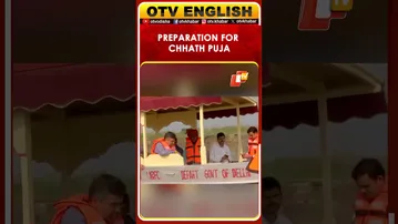 Delhi Minister Parvesh Verma Reviews Preparation For Chhath Puja At Vasudev Ghat In Delhi