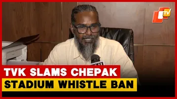 TVK Spokesperson Slams Chennai Whistle Ban, Citing DMK Insecurity | OTV