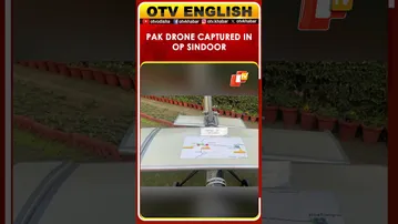 Indian Army Shows Pakistan’s Turkish Drone Captured During Operation Sindoor