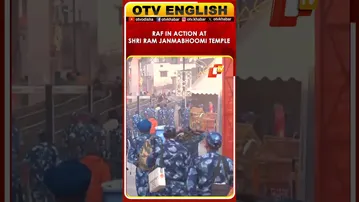 Teams Of RAF Deployed At Shri Ram Janmabhoomi Temple For Dhwajarohan Ceremony