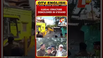 Authorities Demolish An Illegally Constructed Structure On Community Land In Laksar Tehsil