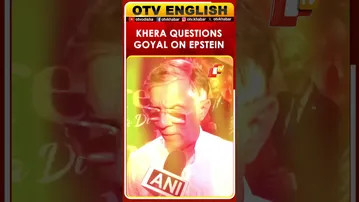 Pawan Khera Questions Goyal On Epstein Link In Delhi