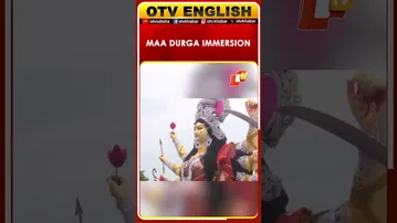 Siliguri, West Bengal: Immersion Of Goddess Durga Idols Being Done At Lal Mohan Moulik Niranjan Ghat