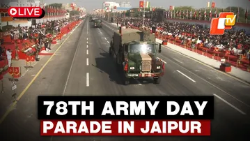 🔴78th Army Day Parade Underway In Rajasthan’s Jaipur