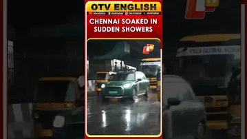 Rain Returns To Chennai; City Streets Soaked After Sudden Downpour