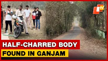 Half-Burnt Body Recovered Near School In Ganjam, Probe On