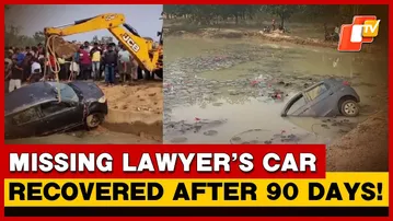 Missing Odisha Lawyer’s Car Recovered From Pond After 90 days In Mayurbhanj