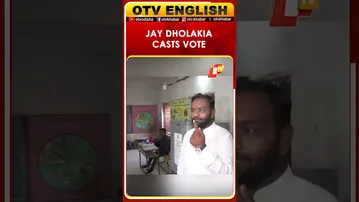 BJP Candidate For Nuapada Assembly By-Elections, Jay Dholakia Casts His Vote