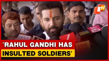 Chirag Paswan Calls Rahul Gandhi’s Army Remark Shameful, Says Soldiers Insulted