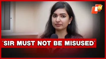 SIR Must Not Be Used As A Political Weapon, Says Congress MLA Sofia Firdous In Bhubaneswar