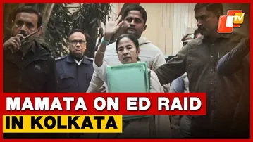 CM Mamata Banerjee Comments On ED Raids In Kolkata