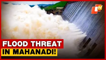 Flood Threat In Mahanadi As Hirakud Dam Releases Water Amid Heavy Rain