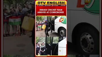Indian Team Arrives At Corroboree Group Oval Stadium For 5-T20 Match Series Against Australia
