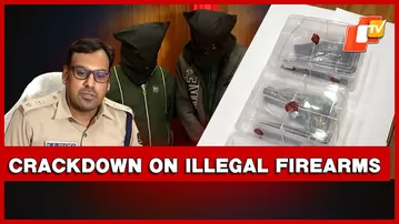 Crackdown on Illegal Firearms: Two Arrested, Guns and Ammo Seized in Odisha